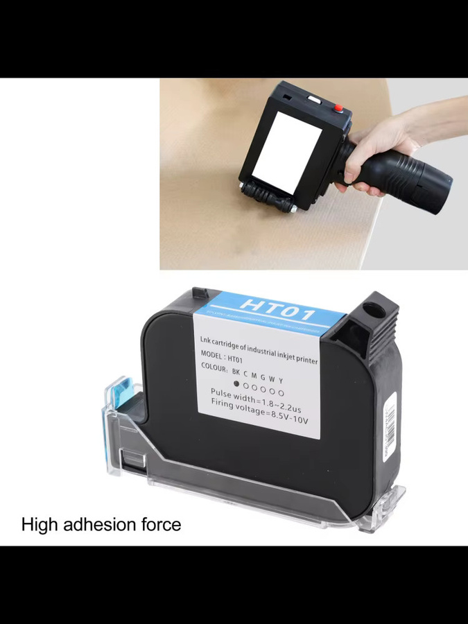 Qiilu Tintenpatrone für Handheld-Inkjet-Drucker, Schwarz, 42 ml - Bild 6