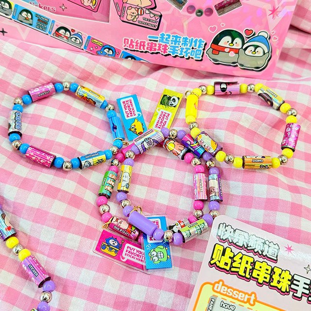 Mr. Paper Kawaii Perlenarmband Aufkleber in Multicolour für Scrapbooking, Bastelarbeiten und kreative Dekoration - Bild 1