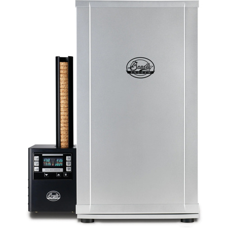 Bradley Digital Smoker mit 4 Racks, elektrisch, Edelstahl, Silber