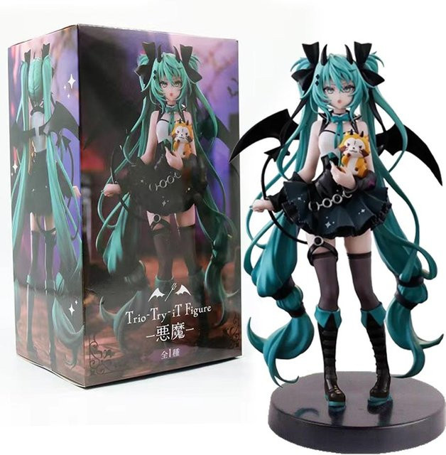 Hatsune Miku Kleiner Teufel Chuyin Dunkler Engel, PVC-Modell, ab 14 Jahren - Bild 1
