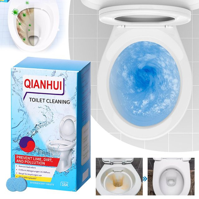 Toilettenreiniger zur Entkalkung und Desodorierung mit 360-Grad-Allround-Wirkung für dein Badezimmer - Bild 1