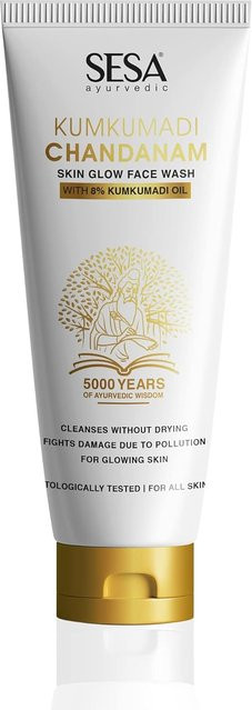 Sesa Kumkumadi Chandanam Gesichtswaschgel, 100 ml, Unisex - Bild 1