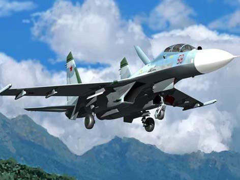 Trumpeter Su-27UB Flanker-C, Modellfahrzeug, 1:32, Grau - Bild 1