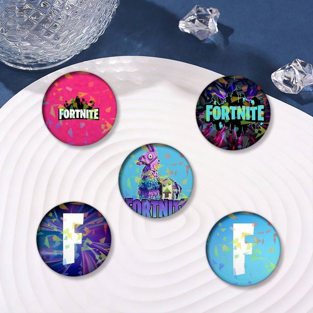 Fortnite Brosche, Logo-Druck - Bild 1