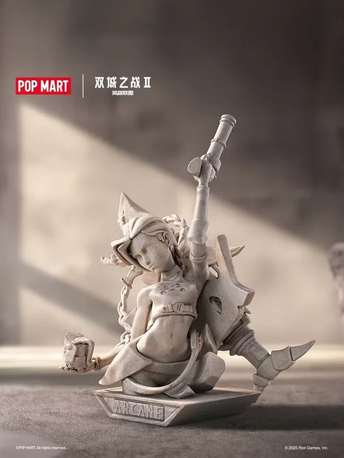 POP MART League of Legends Arcane Series Mystery Box Blind Box mit niedlichen Desktop-Ornamenten als Sammlerpuppen - Bild 2