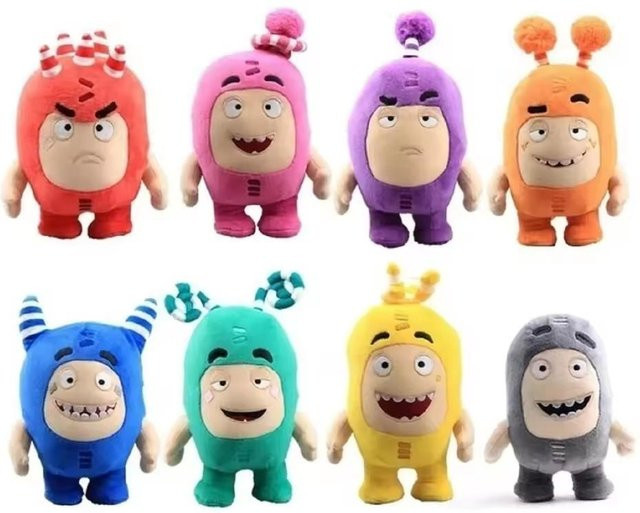 Yiran toy Oddbods Jeff Newt Odd Zee Bods, Plüschtier, ab 3 Jahren - Bild 1