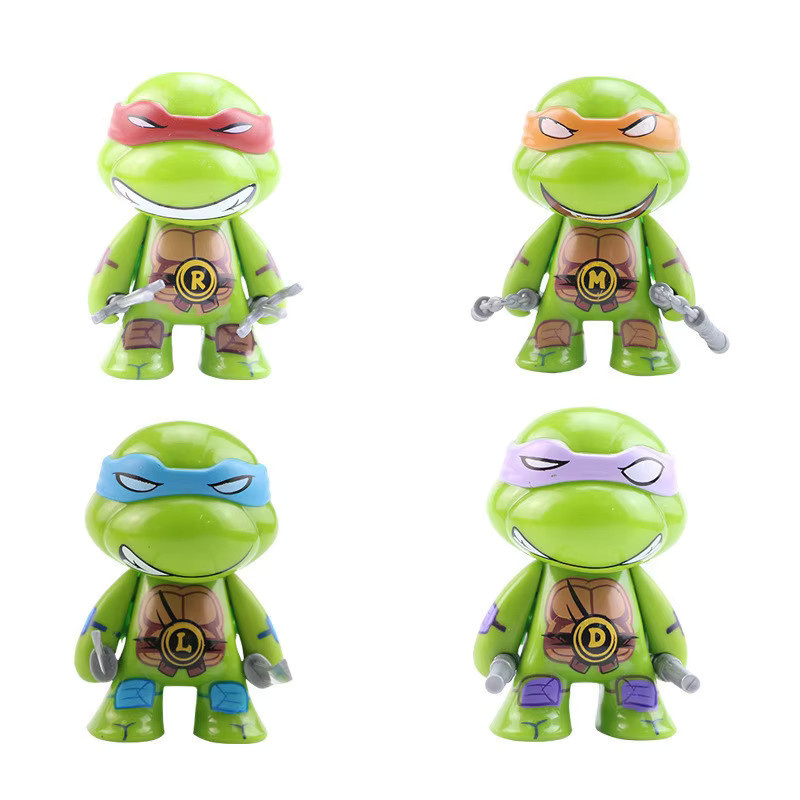 Bandai Ninja Turtle Actionfiguren, 4-teiliges Set - Bild 5