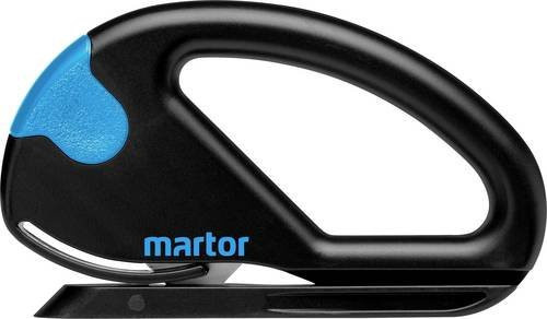 MARTOR Sicherheitsmesser SECUMAX SNITTY 43037.02 in Schwarz mit Industrie-Klinge und einziehbarer Klinge - Bild 1