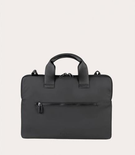 Tucano Gommo Slim Laptoptasche für Notebooks und MacBook Pro 14 bis 15 Zoll, Schwarz - Bild 1
