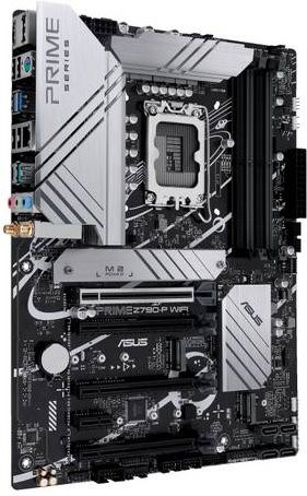 Asus Prime Z790-P WIFI Mainboard ATX mit LGA1700-Sockel, Z790 Chipsatz, DDR5, Wi-Fi und Ethernet/LAN in Schwarz/Silber - Bild 3