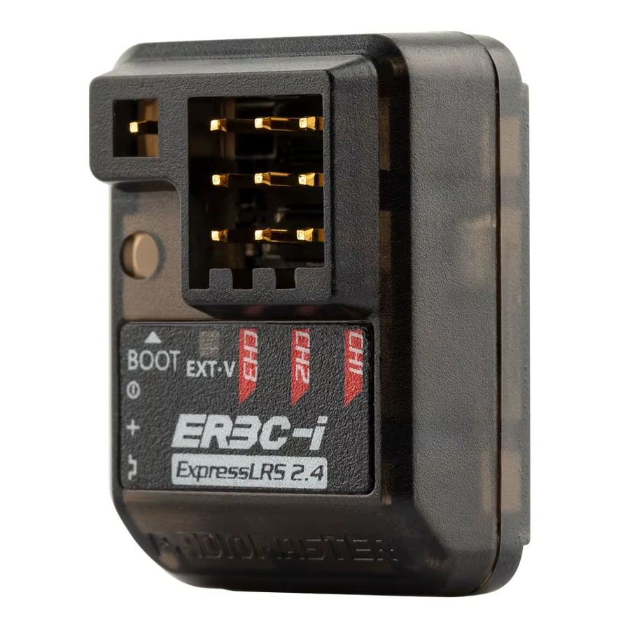 RadioMaster ER3C-i ExpressLRS 2,4 GHz PWM-Empfänger in Schwarz mit Wi-Fi-Update-Funktion - Bild 3