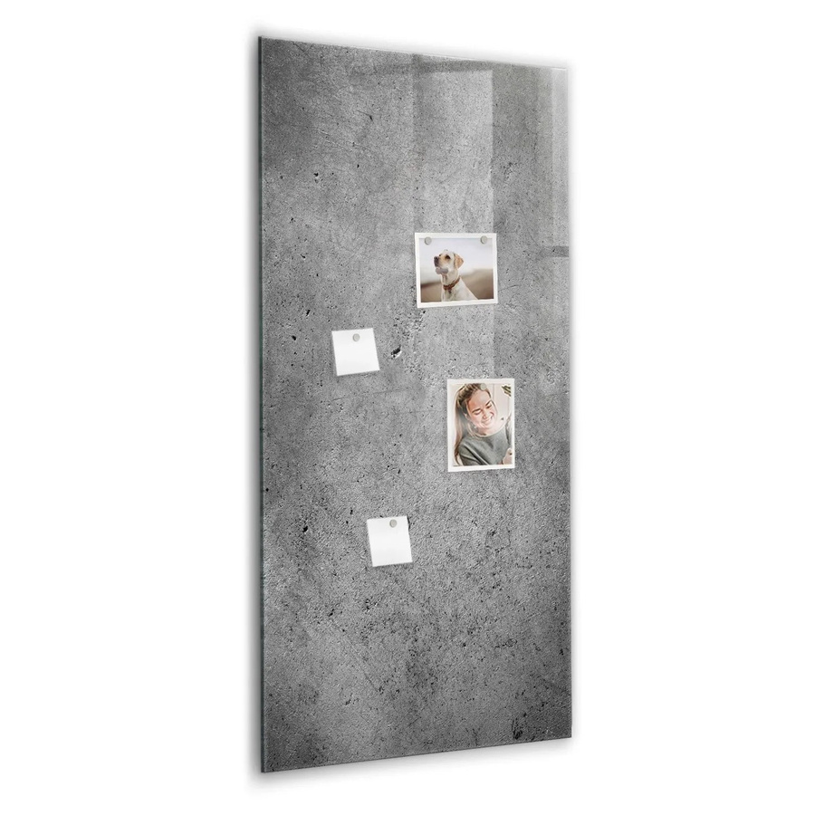 Tulup Magnettafel aus Glas in Weiß und Grau, B/H: 120 x 60 cm - Bild 2