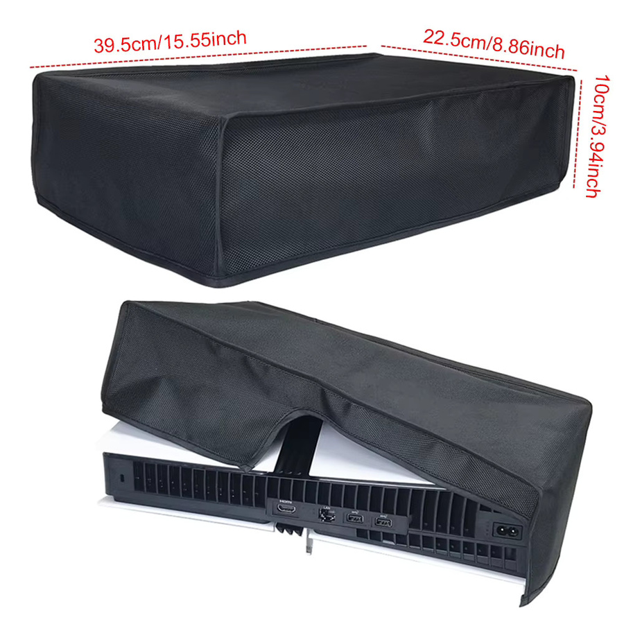 JOCESTYLE Staubschutz für PS5 Pro 2024 Digital und Disc Edition sowie PS5 Slim aus 1680D Oxford Tuch, Anti-Scratch Abdeckung für deine PlayStation - Bild 5