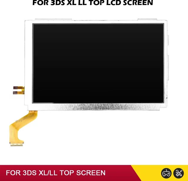 Nintendo Ersatz LCD-Display für 3DS XL und 3DS XL LL in Schwarz - Bild 1