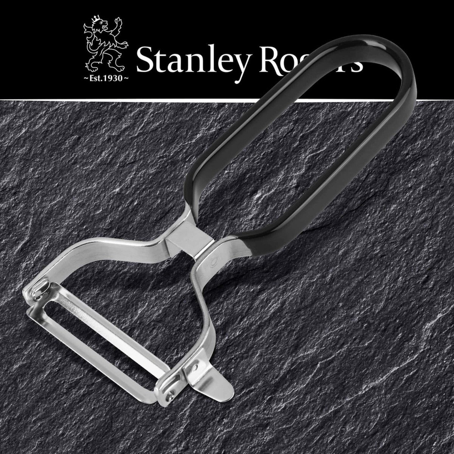 Stanley Rogers Ziehschäler aus Edelstahl in Schwarz und Silber - Bild 2
