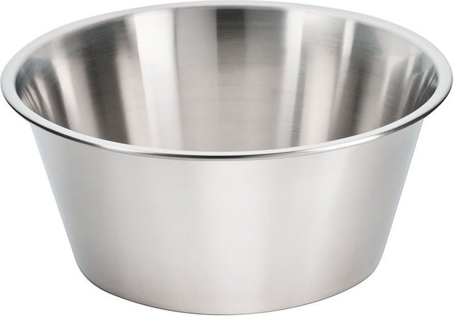 Stalgast Küchenschüssel aus Edelstahl in Silber mit Ausgießer, seidenmatt, Durchmesser: 32 cm, Höhe: 14 cm - Bild 1