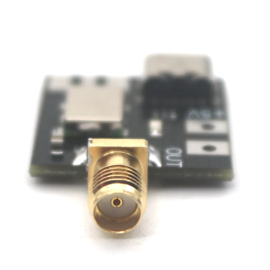 DykbRadio RF VCO Entwicklungsboard Spannungsgesteuerter Oszillator Signalquelle in Schwarz - Bild 2
