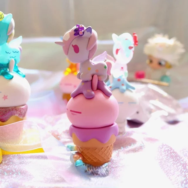 Tokidoki Unicorno Süße Insel Eis DIY Figurine Pony Figur - Bild 1