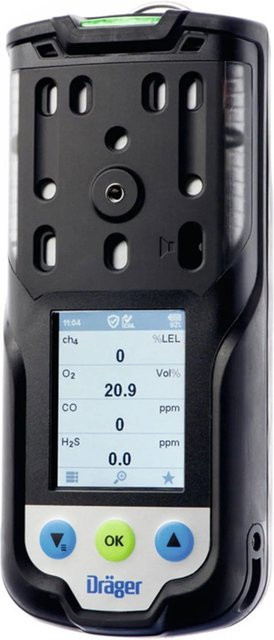 Dräger X-am 3500 Ex O2 H2s Lc Gaswarner Schwarz - Bild 1