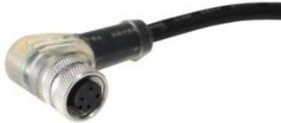 Bulgin Rundsteckverbinder Box PXPPNP12RAF04ACL050PVC in Silber - Bild 1