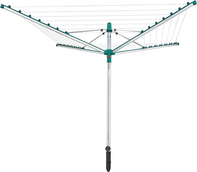 Leifheit Wäschespinne Linomatic mit 40 m Leine und höhenverstellbarer Konstruktion - Bild 1