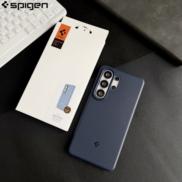 Spigen Liquid Air MagSafe Magnetische Schutzhülle für Samsung Galaxy S26, S25 Ultra und S25 Plus in Schwarz - Bild 1