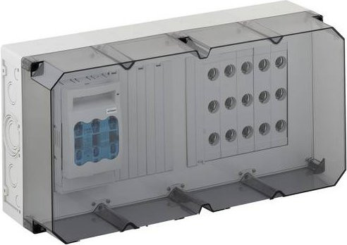 Spelsberg AKi-SK 451 Verteilerschrank in Grau und Transparent - Bild 1