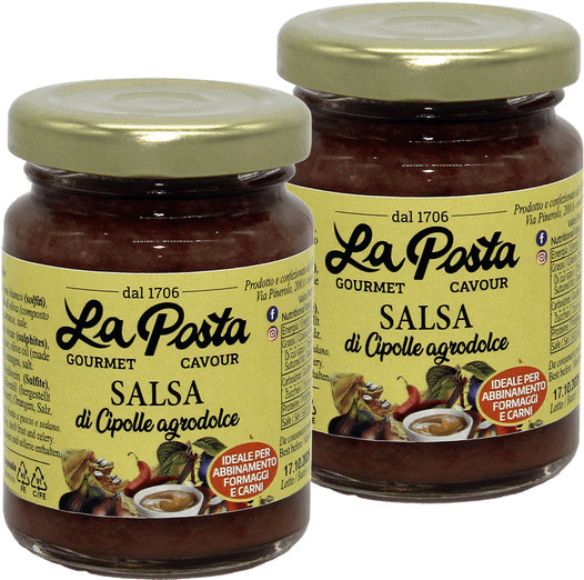 Locanda La Posta Salsa di Cipolle agrodolce 2 x 210 g - Bild 1