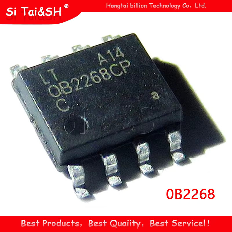 10 Stück Si Tai&SH OB2268CP SOP8 LCD Controller IC in Schwarz - Bild 2