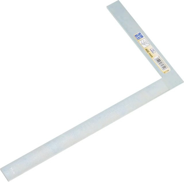 LUX-TOOLS Schlosserwinkel Classic in Silber, 400 mm - Bild 1