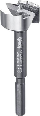 Kwb Forstnerbohrer 30mm aus Edelstahl in Schwarz-Silber - Bild 1