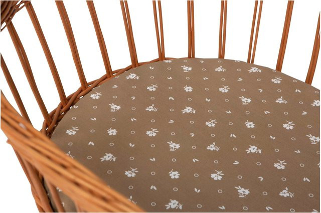 Mionido Textiles Set für Stubenwagen in Braun und Beige - Bild 1
