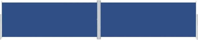 Furnicato Ausziehbare Seitenmarkise Blau mit Automatikfunktion, Breite: 1000 cm, Höhe: 200 cm - Bild 1
