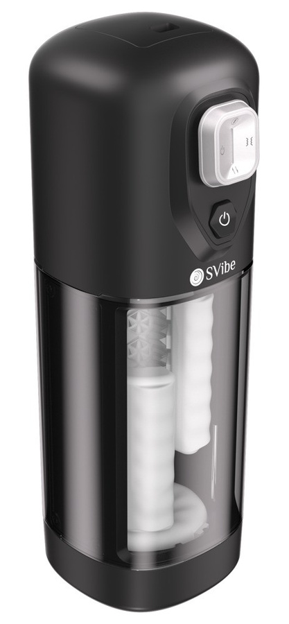 SVibe Masturbator IKON für vollautomatischen Handjob in Schwarz - Bild 3
