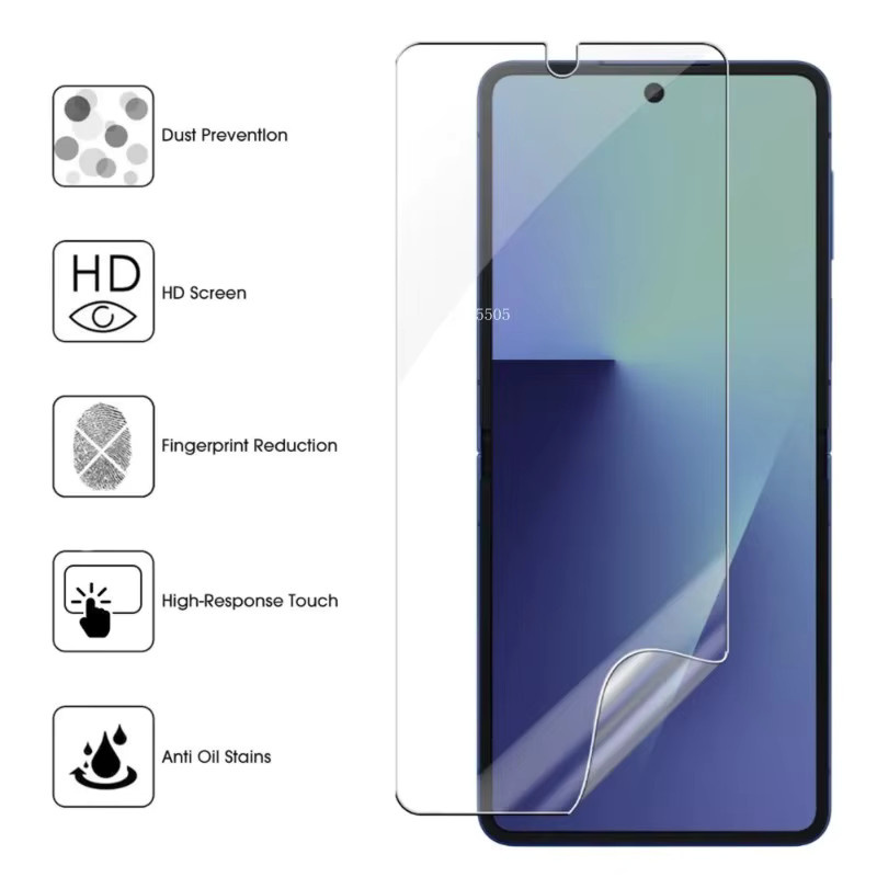 5 Stück HD Soft TPU Hydrogel Displayschutz für Xiaomi Poco F8 Pro, Ultra Klar und Glänzend, Transparent - Bild 2