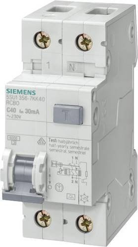 Siemens FI-Schutzschalter RCD 2-polig 20A 0,03A 230V 5SU1356-6KK20 - Bild 1