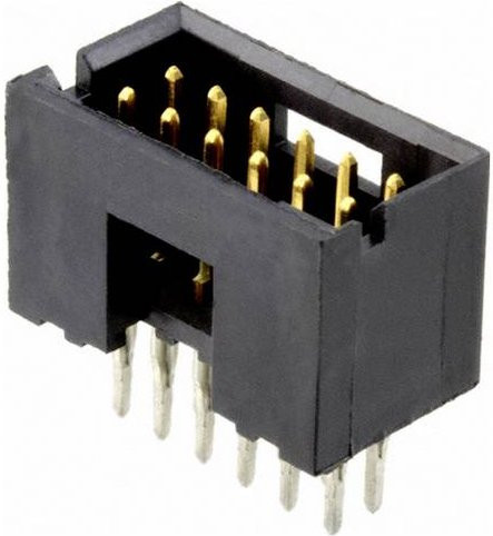TE Connectivity Buchsengehäuse-Platine 102699-5 in Schwarz - Bild 1