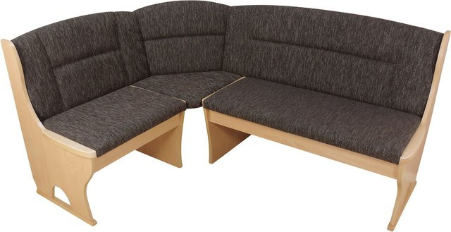 Eckbank Truheneckbank von möbel direkt online in Buche, Farbe Braun, B/T/H: 125 x 165 cm - Bild 1