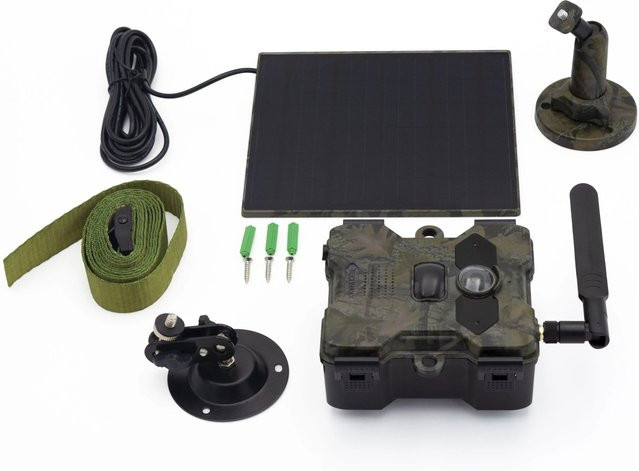 Technaxx TX-189 4G Wildtierkamera mit Solar Panel in Multicolour - Bild 1