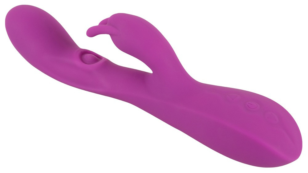 JAVIDA Thumping Rabbit Vibrator mit Klopf-Funktion in Lila - Bild 3