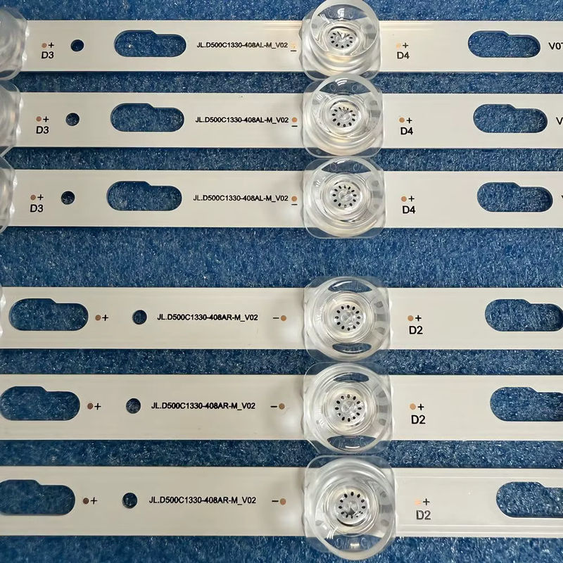LED-Hintergrundbeleuchtungsstreifen in Weiß für Samsung UE50AU7105K UE50TU7500U UE50TU8005 UE50TU8070 UE50TU7005K UN50TU8200F UN50TU8000F UN50TU7000B - Bild 2