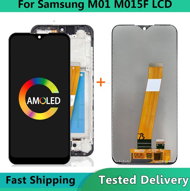 Samsung M01 LCD-Display mit Touchscreen-Digitizer-Einheit in Schwarz für SM-M015F M015G M015DS - Bild 1