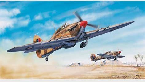 Trumpeter Hurricane MK.II C/TROP, Modellbau, 1:24 - Bild 1