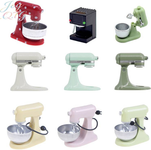 ZTOYL Mini Mixer, Puppenhaus Zubehör, 1:12 Simulation Mixer Modell Spielzeug - Bild 1