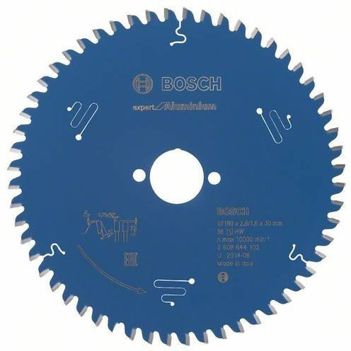 Bosch Kreissägeblatt Expert for Aluminium 190 x 30 x 2,6 mm mit 56 Zähnen - Bild 1