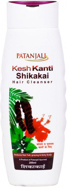Patanjali Kesh Kanti Shikakai Shampoo, 200 ml, Trockenes Haar - Bild 1
