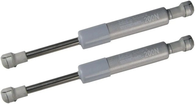 Kesseböhmer 2er Set Kompressionsfedern 200 N in Silber für HSB Hochschwenkbeschlag und Softlift Beschläge - Bild 1