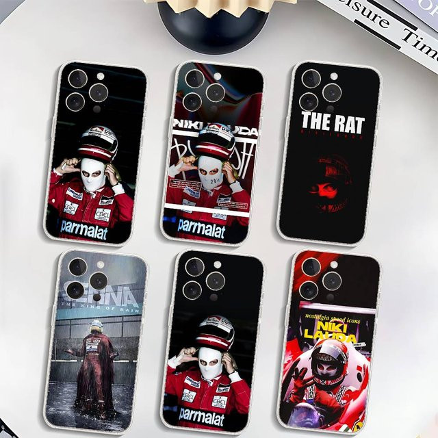 Cool-N-niki Lo-lauda S Handyhülle für Apple iPhone 11 bis 17 Pro Max Mini, luxuriöse transparente Stoßfänger-Schutzhülle - Bild 1