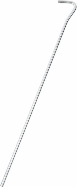vidaXL Zeltheringe aus verzinktem Stahl, 50 Stück, Farbe: Silber, Länge: 30 cm, Durchmesser: 5 mm - Bild 1