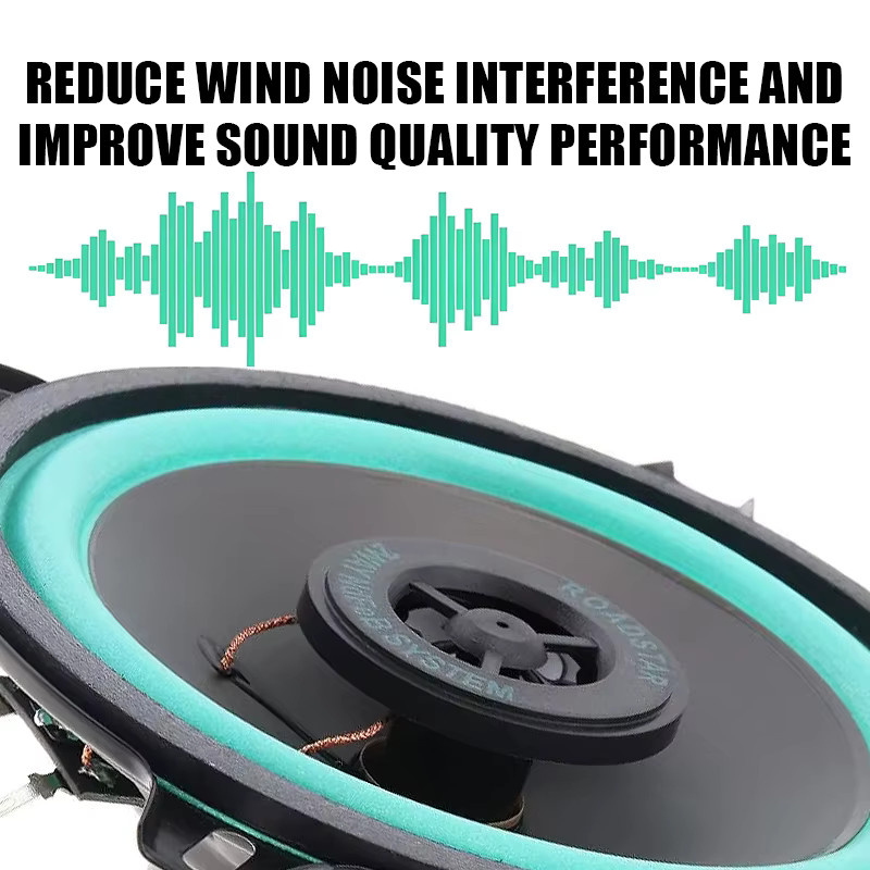 Q-PERTORS 5 Zoll Auto Koaxial Lautsprecher 100W HiFi Full Range Subwoofer Universal Automotive Audio Stereo - Bild 6